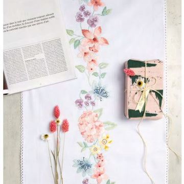 Rico Hydrangea Wreath Kit Runner - 45 x 150cm