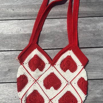Heart Granny Tote bag
