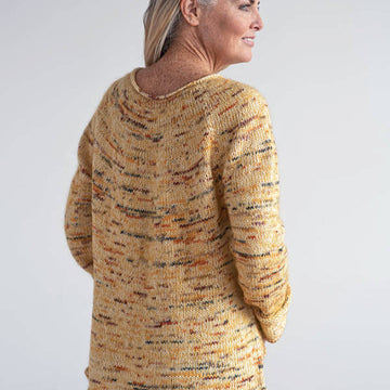 Turmeric Sweater in Berroco Ultra Wool Handpaint & Berroco Aerial - Downloadable PDF