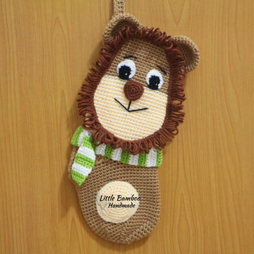 Lion Christmas Stocking