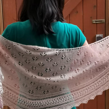 Lily Garden Lace Shawl