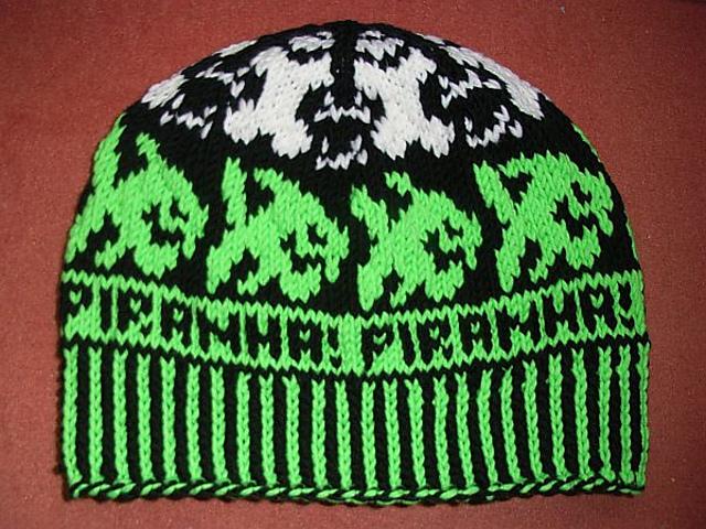 Piranha beanie bulky