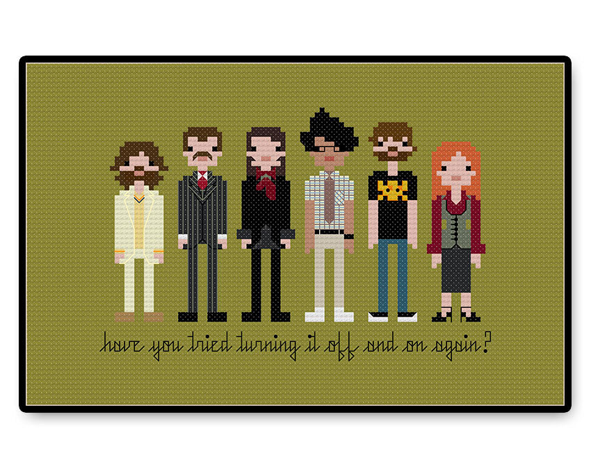 The IT Crowd - PDF Cross Stitch Pattern