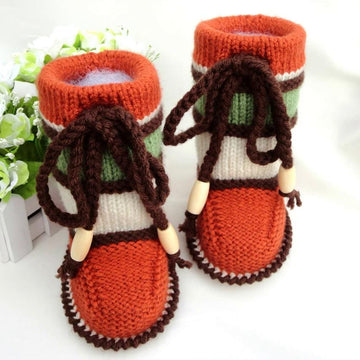 Pattern Knit Baby Infant Shoes Baby Uggs Little Fox