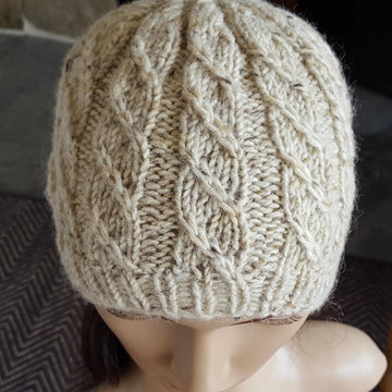 Presley - mock cable family beanie