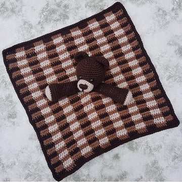 Barry The Bear Baby Lovey Security Blanket