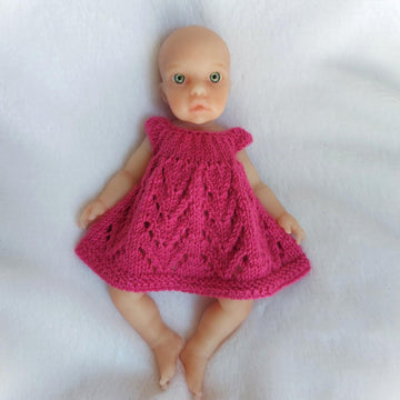 Leaf Lace Doll Dress for 9 Inch Dolls