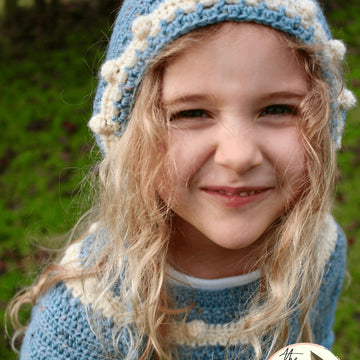 Crochet Bonnet -Lark Bonnet