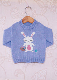 Intarsia - Easter Bunny Chart - Childrens Sweater