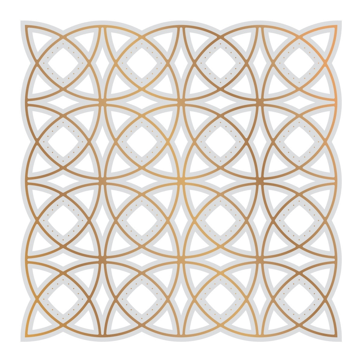 Artdeco Creations Gentleman Crafter Cut, Foil & Emboss Die - Woven Circles Background