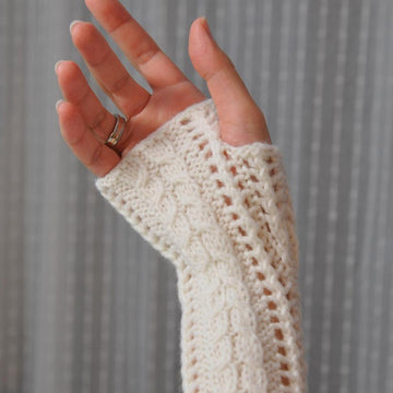 Lace Fingerless Gloves