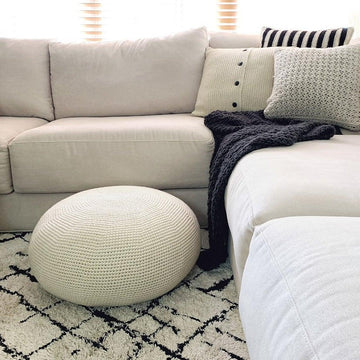Round Minimalist Floor Cushion - The GOISAN