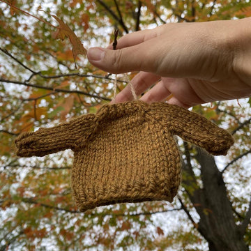 Tiny Sweater Ornament
