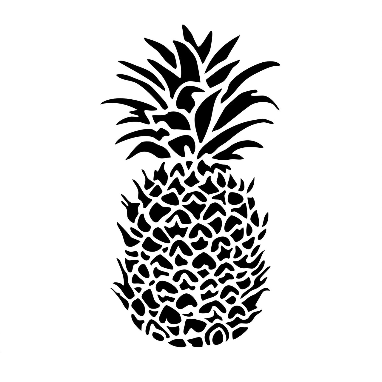 The Crafter's Workshop Crafter's Workshop Template 6"X6" - Pineapple