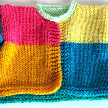 Colorful Baby Sweater