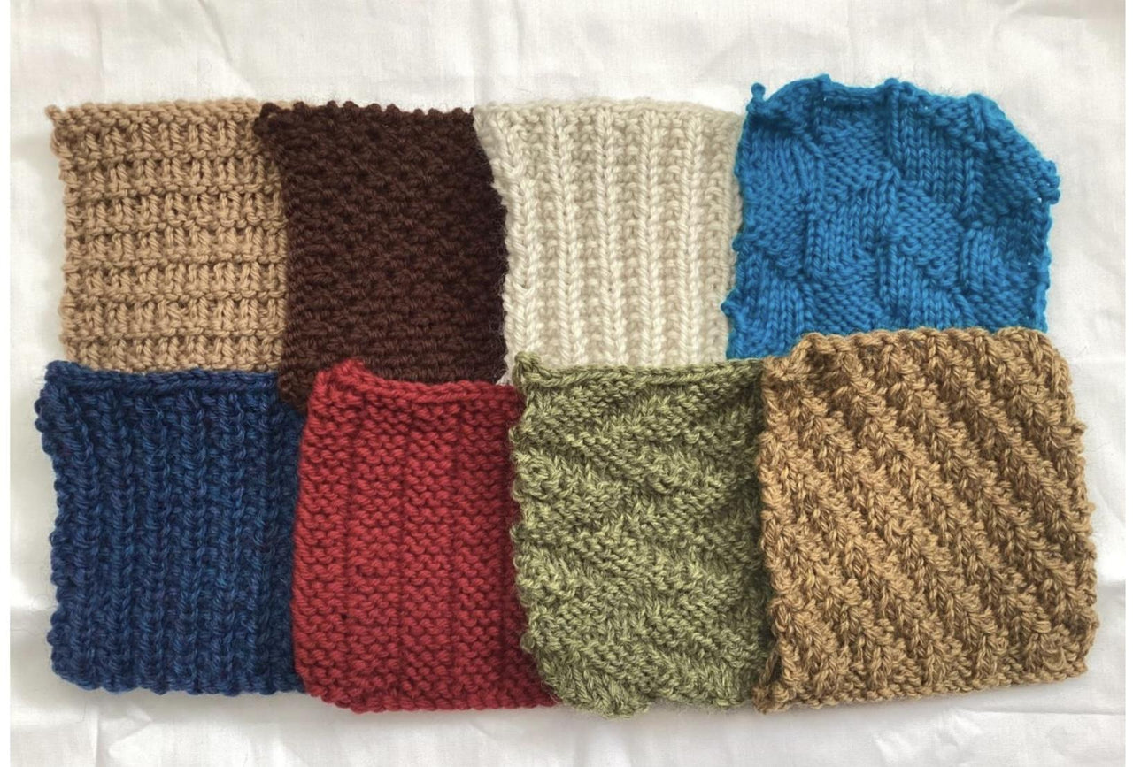 8 Reversible Knit Stitch Patterns