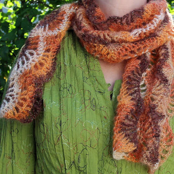 Seashell Stitch Stole