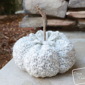 Crinkle Pumpkin Amigurumi