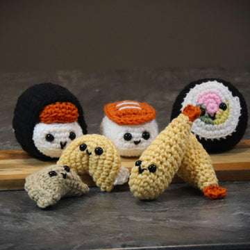 Sushi Amigurumi Food Bundle