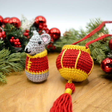 Lunar New Year Lantern Mouse