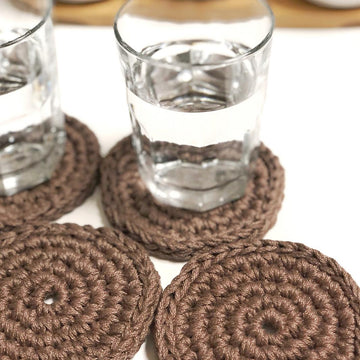 Chunky Crochet Coaster