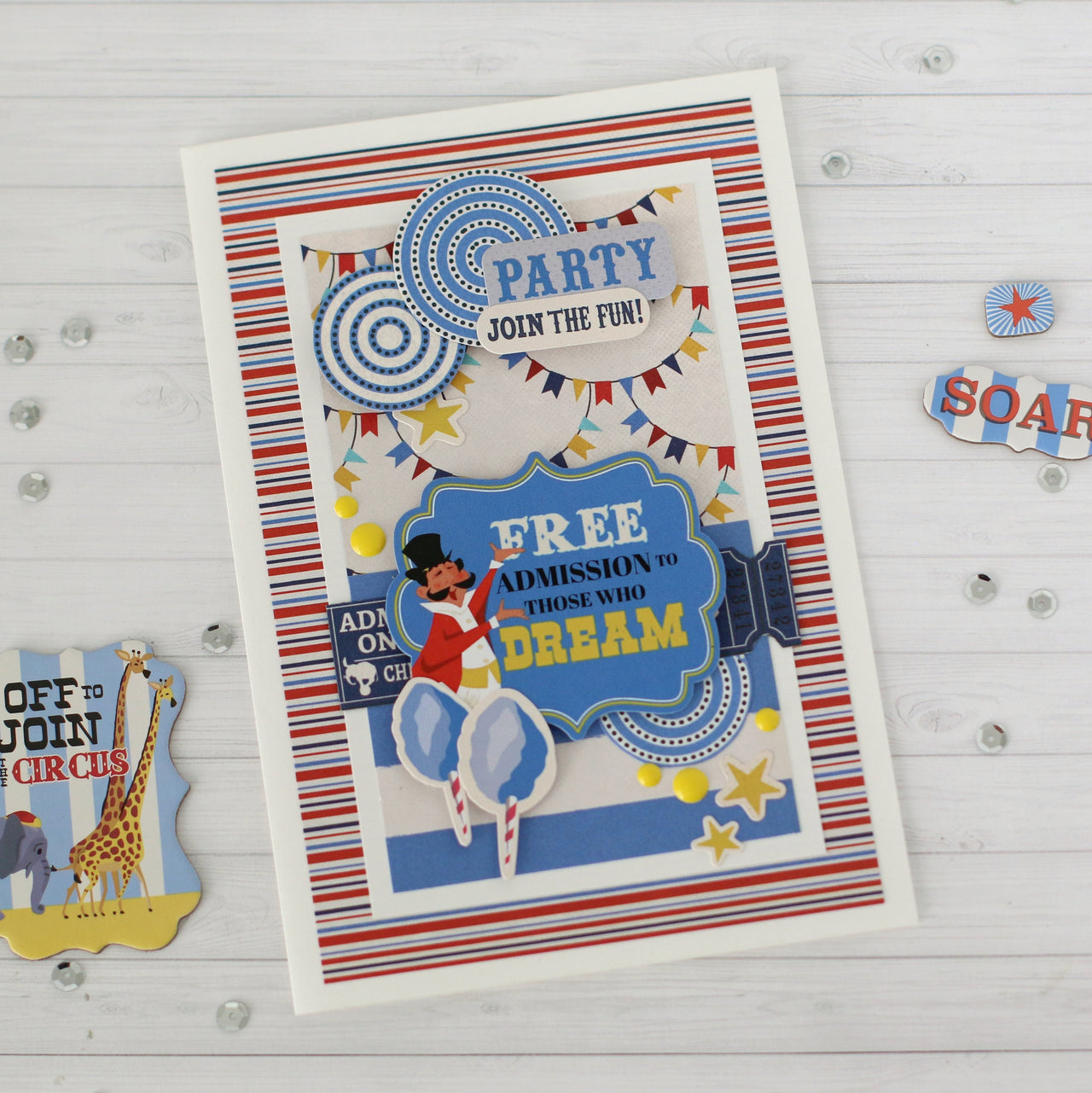 Echo Park Paper Carta Bella Collection Kit 12"X12" - Circus