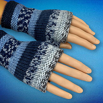 Super Simple Fingerless Gloves
