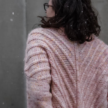 Fishbone chunky sweater