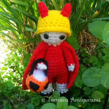 Crochet pattern Halloween devil