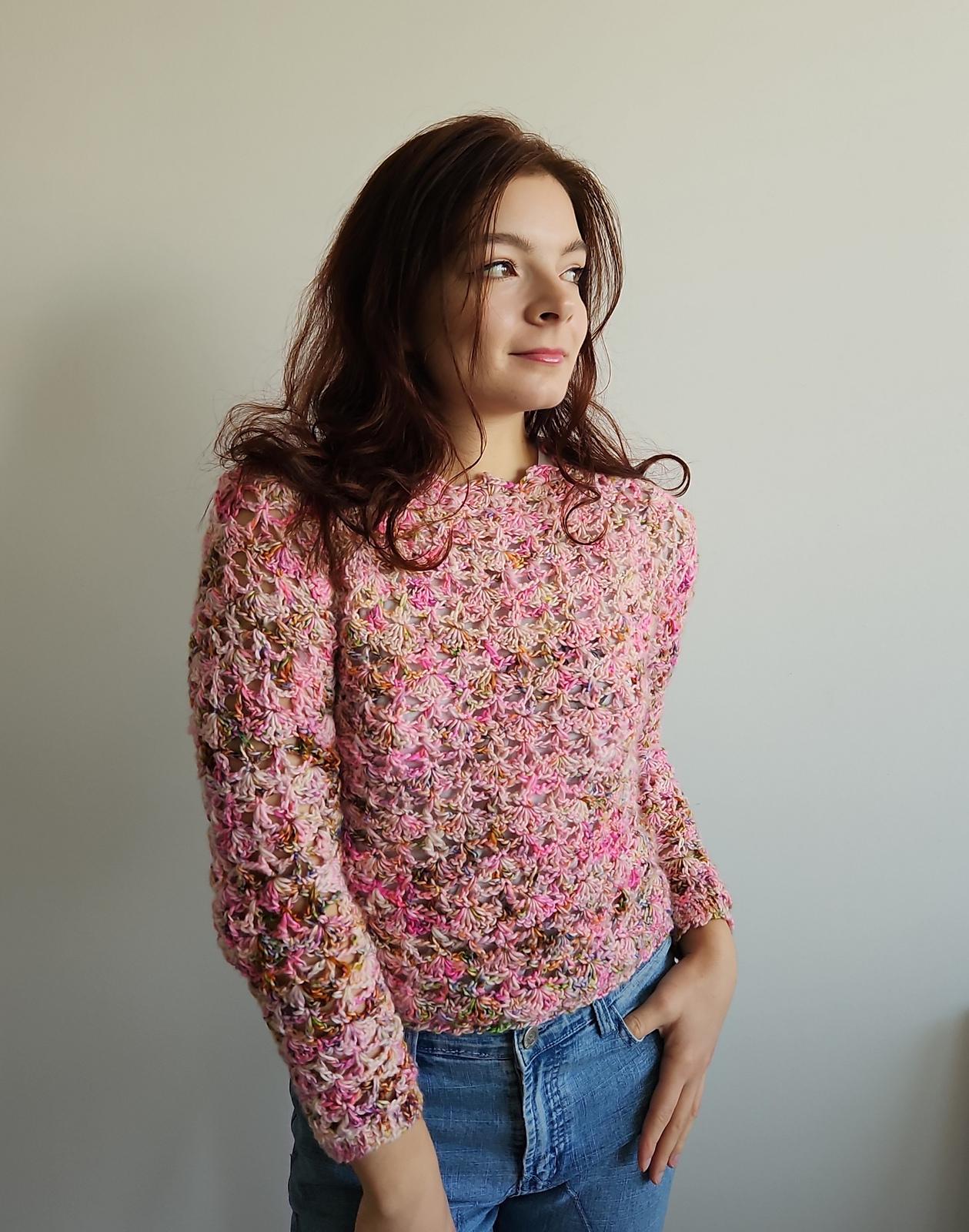 Pink sugar sweater