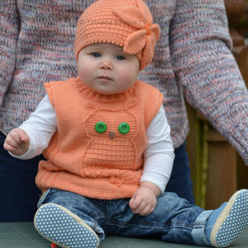 Wise Owl Baby Vest