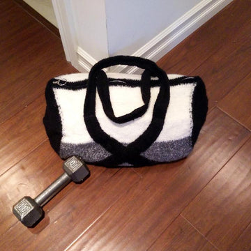 The Wolf Pack - Felted Bag