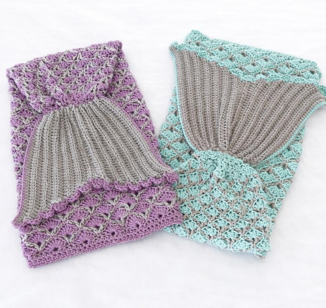 Mermaid Dreams Tail Blanket