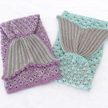 Mermaid Dreams Tail Blanket