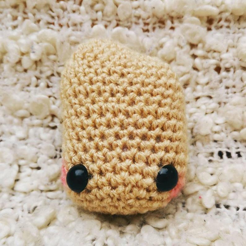 Chicken Nugget crochet pattern