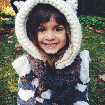 Finley the Fox Hooded Scarf