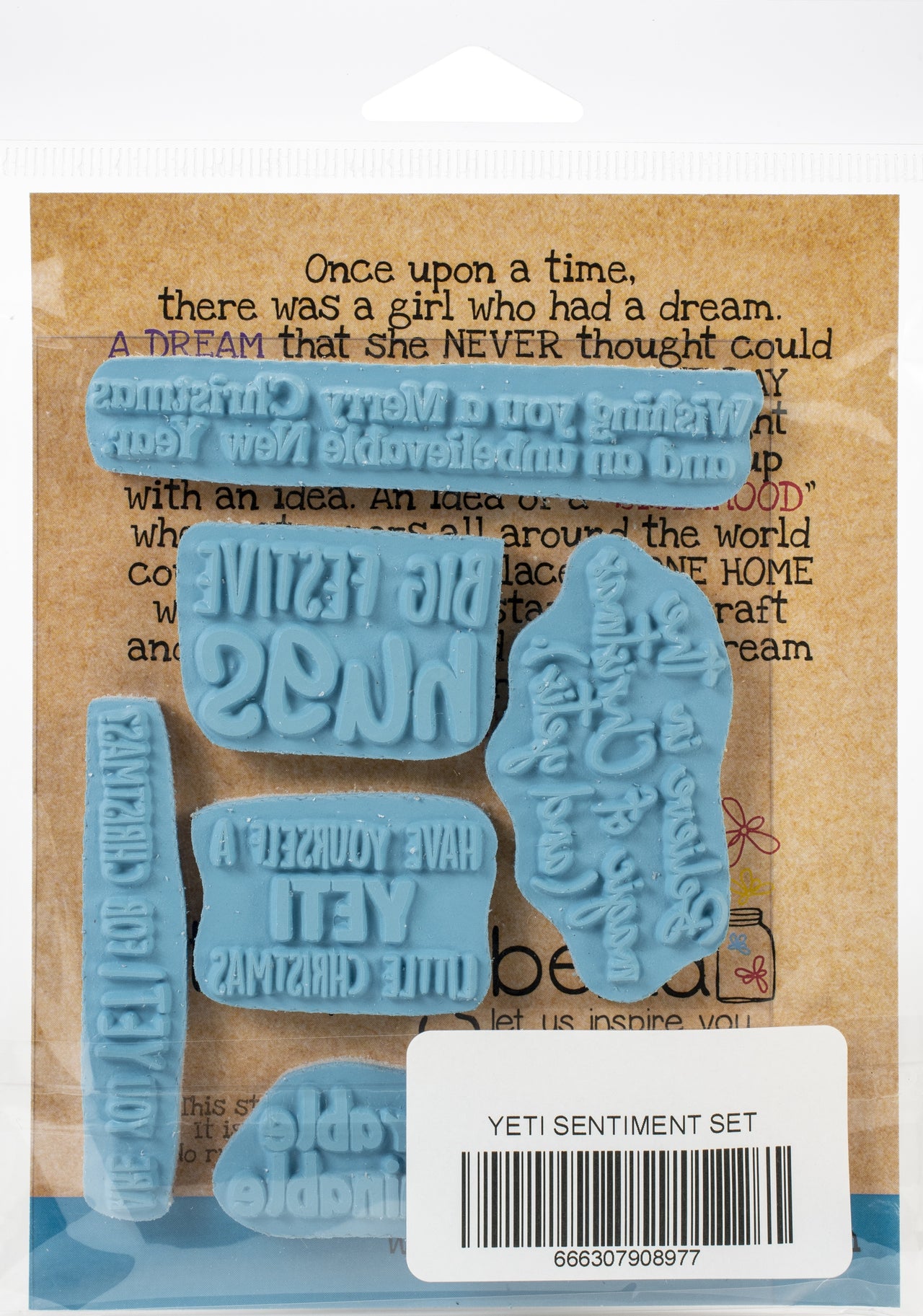 Stamping Bella Cling Stamps - Yeti Sentiments