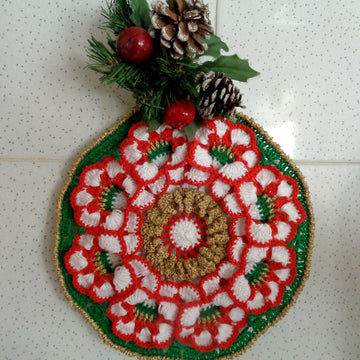 Christmas Garden Pot Holder