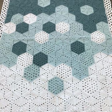 Hexagon Baby Blanket