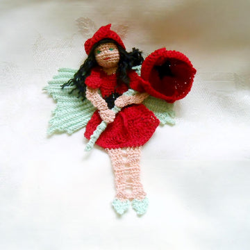 Poppy Fairy Bookmark