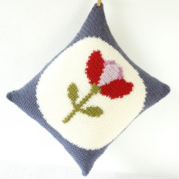 Retro Tulip Cushion