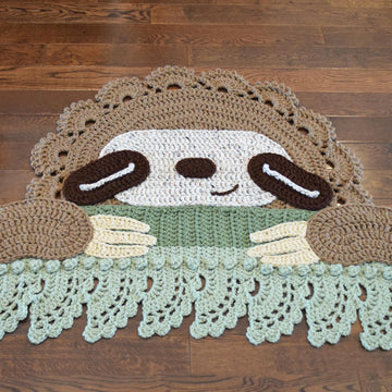 Mossy The Sloth Rug