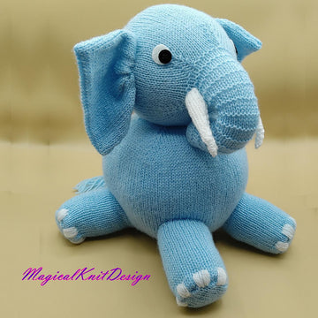 Theo the blue elephant