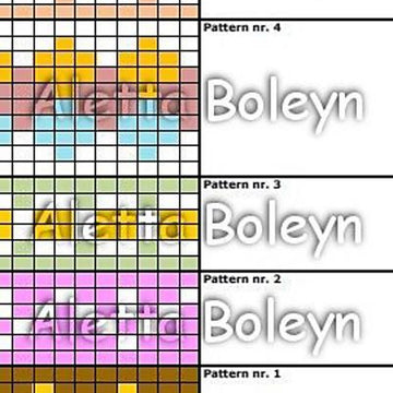 Fair Isle Motifs - set 1