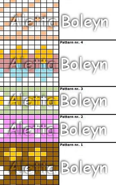 Fair Isle Motifs - set 1