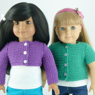 Classic Cardigan Sweater - 18" American Girl Doll