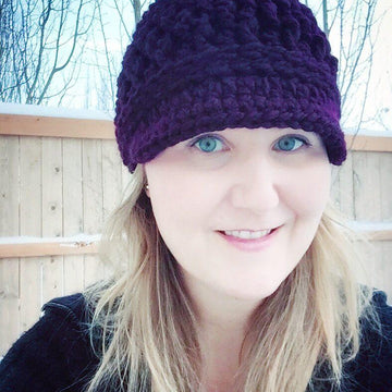 Cozy Textured Newsboy Hat