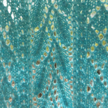 Mint Leaf Lace Scarf