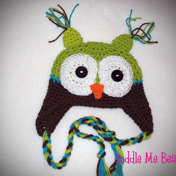 Owl Ear Flap Beanie