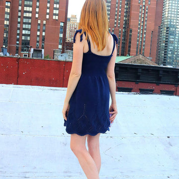 "Wild Irises" Lace Dress